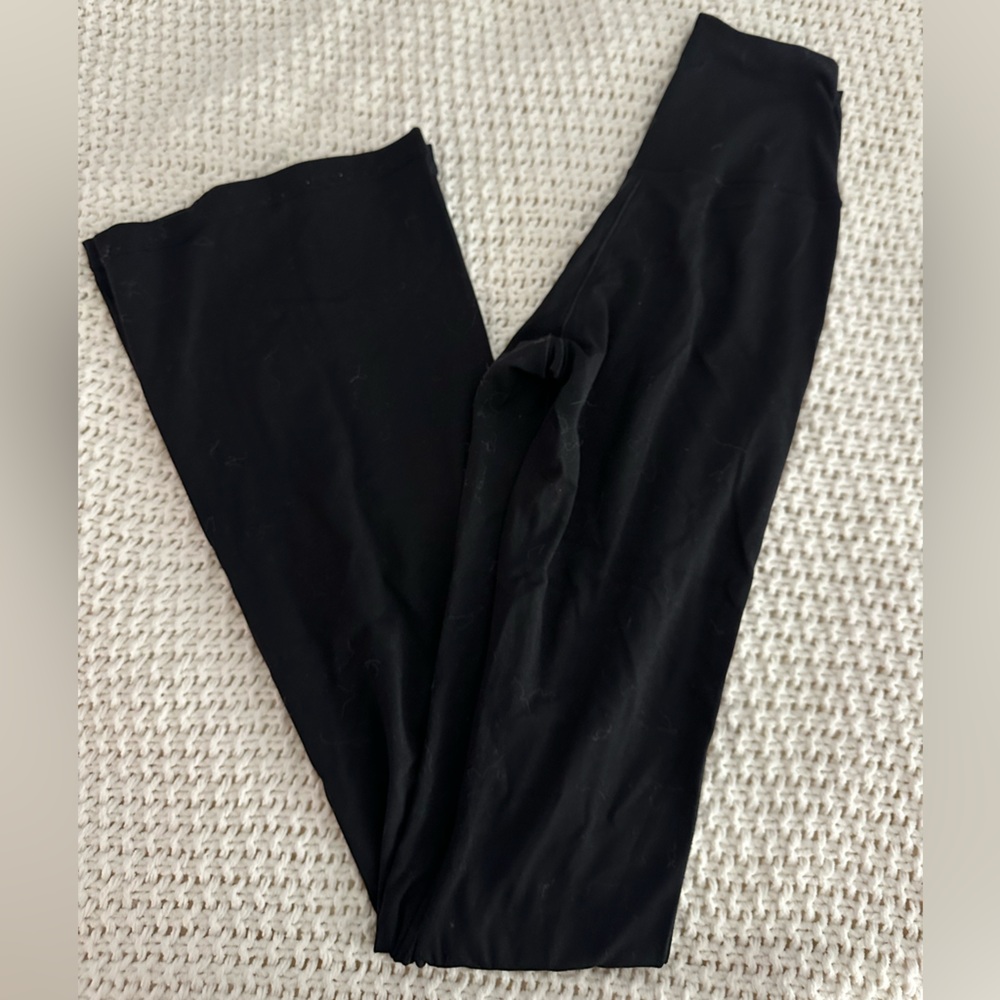 Black Flare Leggings aerie